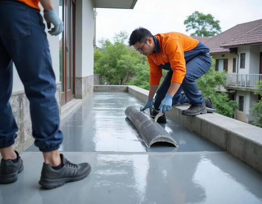 Roof Waterproofing & PU Grouting - example 3