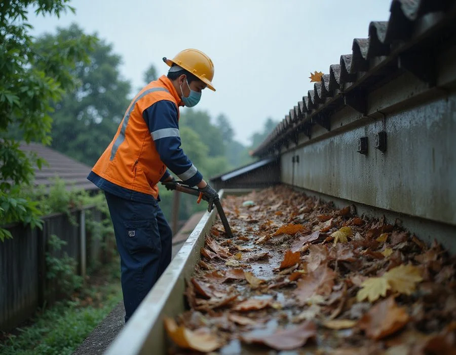 Gutter Cleaning & Repair - example 1