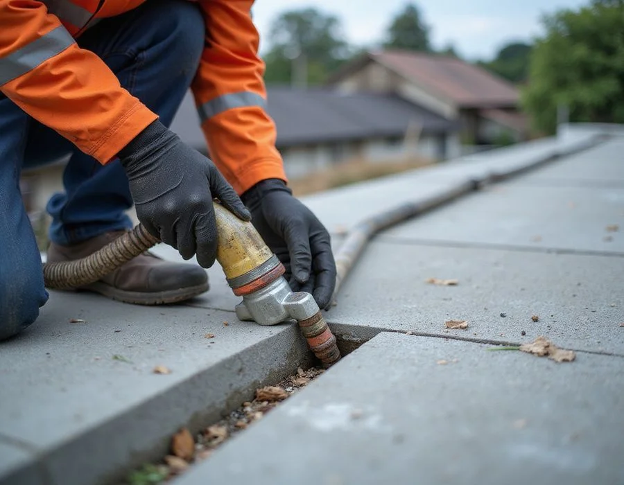 Roof Waterproofing & PU Grouting - example 1