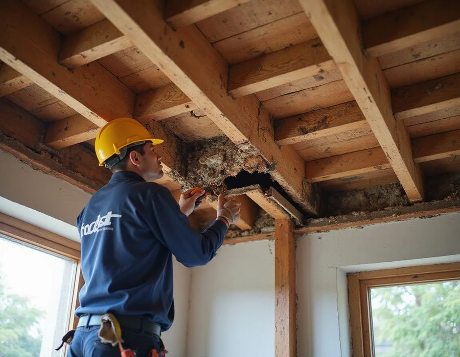 Roof Truss Repair & Strengthening - example 1